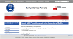 Desktop Screenshot of lo2.bip.powiatwodzislawski.pl