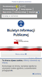 Mobile Screenshot of lo2.bip.powiatwodzislawski.pl